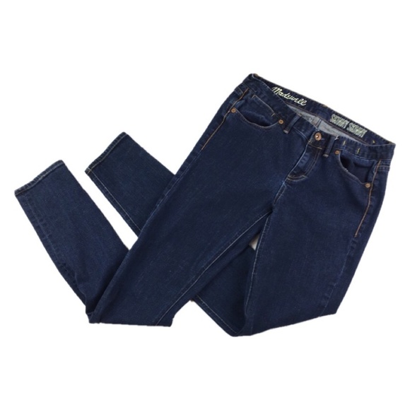 Madewell Denim - Madewell Sz 28 Dark wash Skinny Skinny jeans